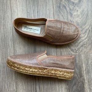 GAIMO Copper Espadrilles | 39